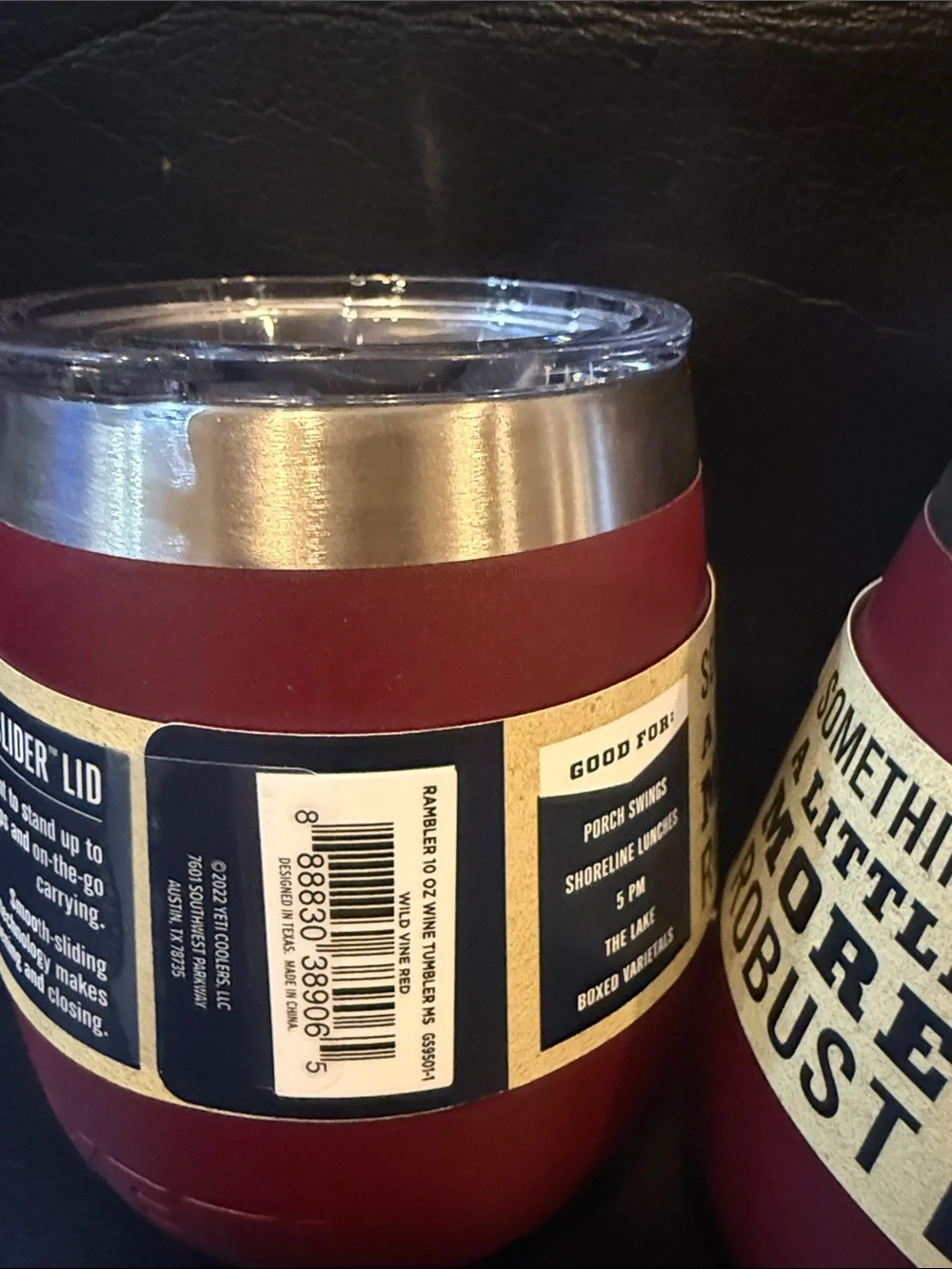 Yeti Rambler 10 oz Wine Tumblers in Deep Red – Set of 2